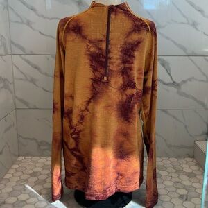 Lululemon Metal Vent Tech Half-Zip 2.0 Marble Dye Soleil Mulled Wine Pull Over